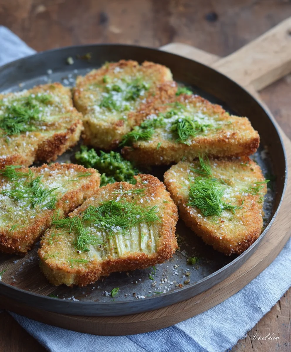 Cotolette di finocchio al forno: Einfaches Rinder-Rezept