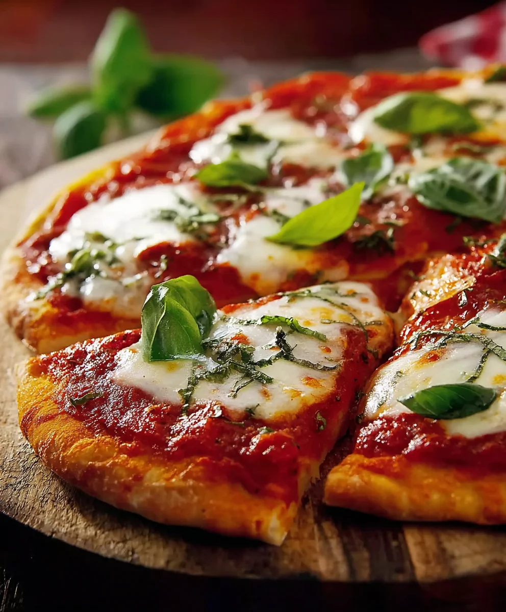 Pizza Margherita: Basilikum-Genuss ganz einfach