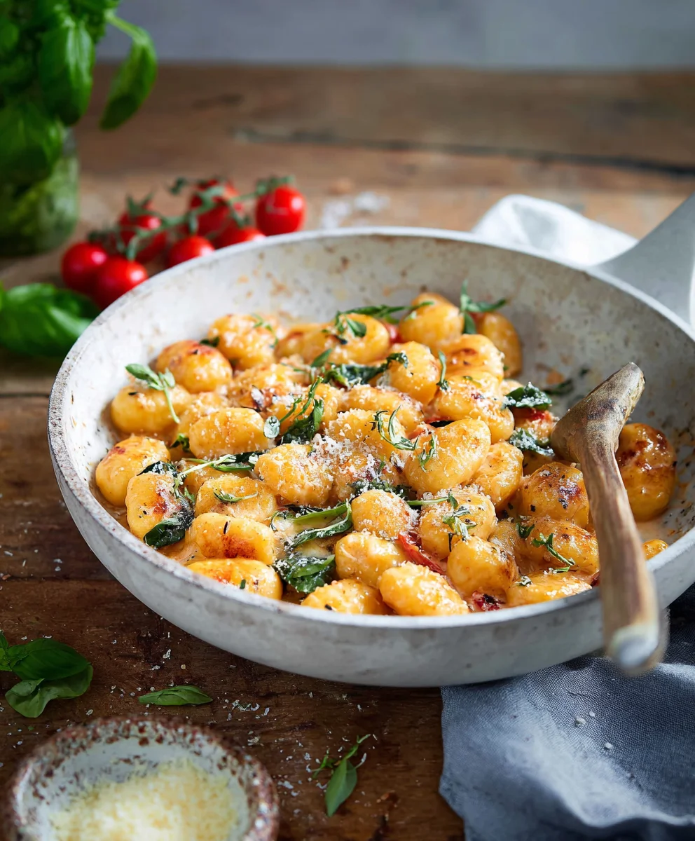 Schnelle & Einfache Gnocchi-Pfanne (Vegetarisch)
