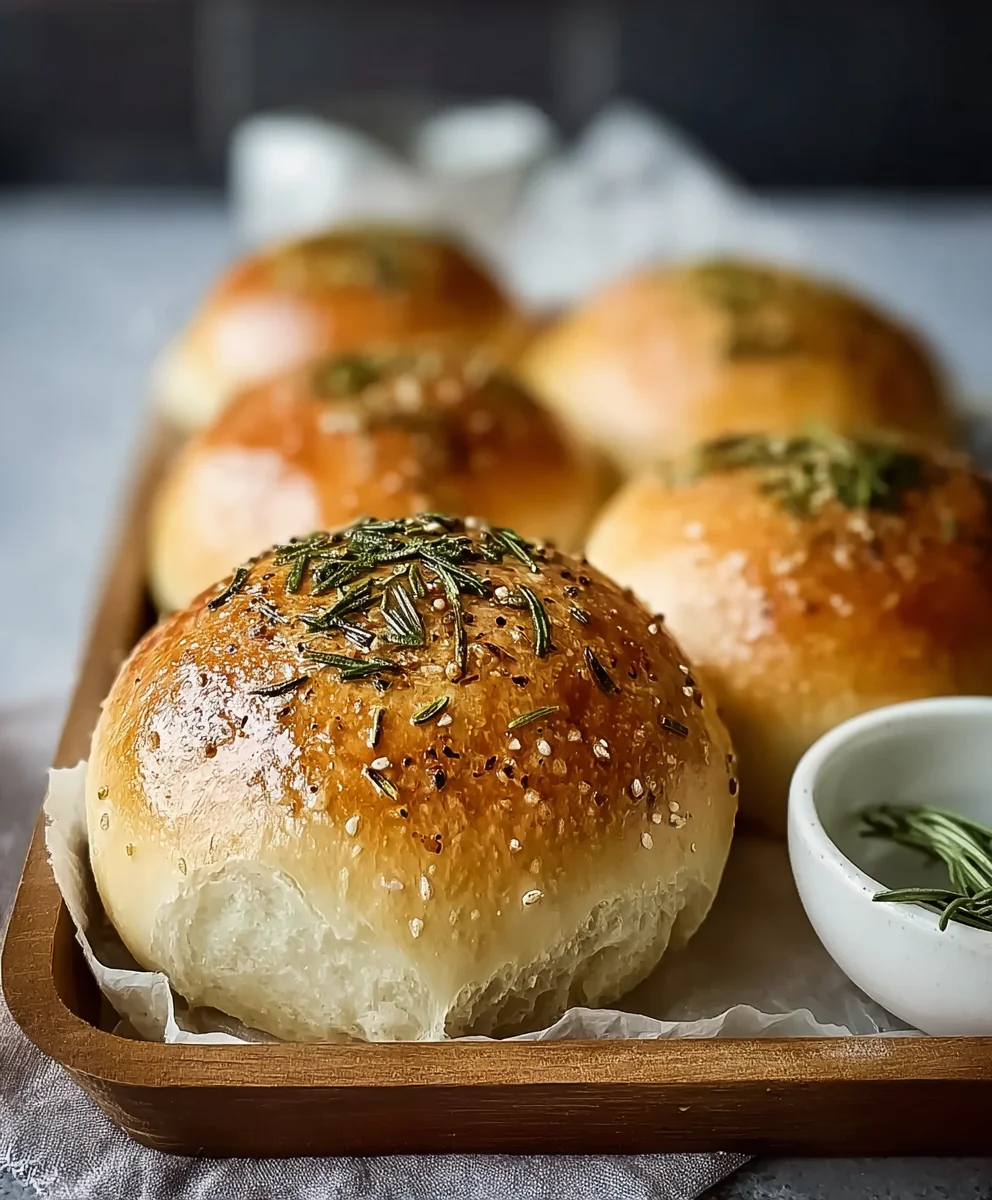 Rosmarin-Brötchen: Saftig & aromatisch – Einfach backen!