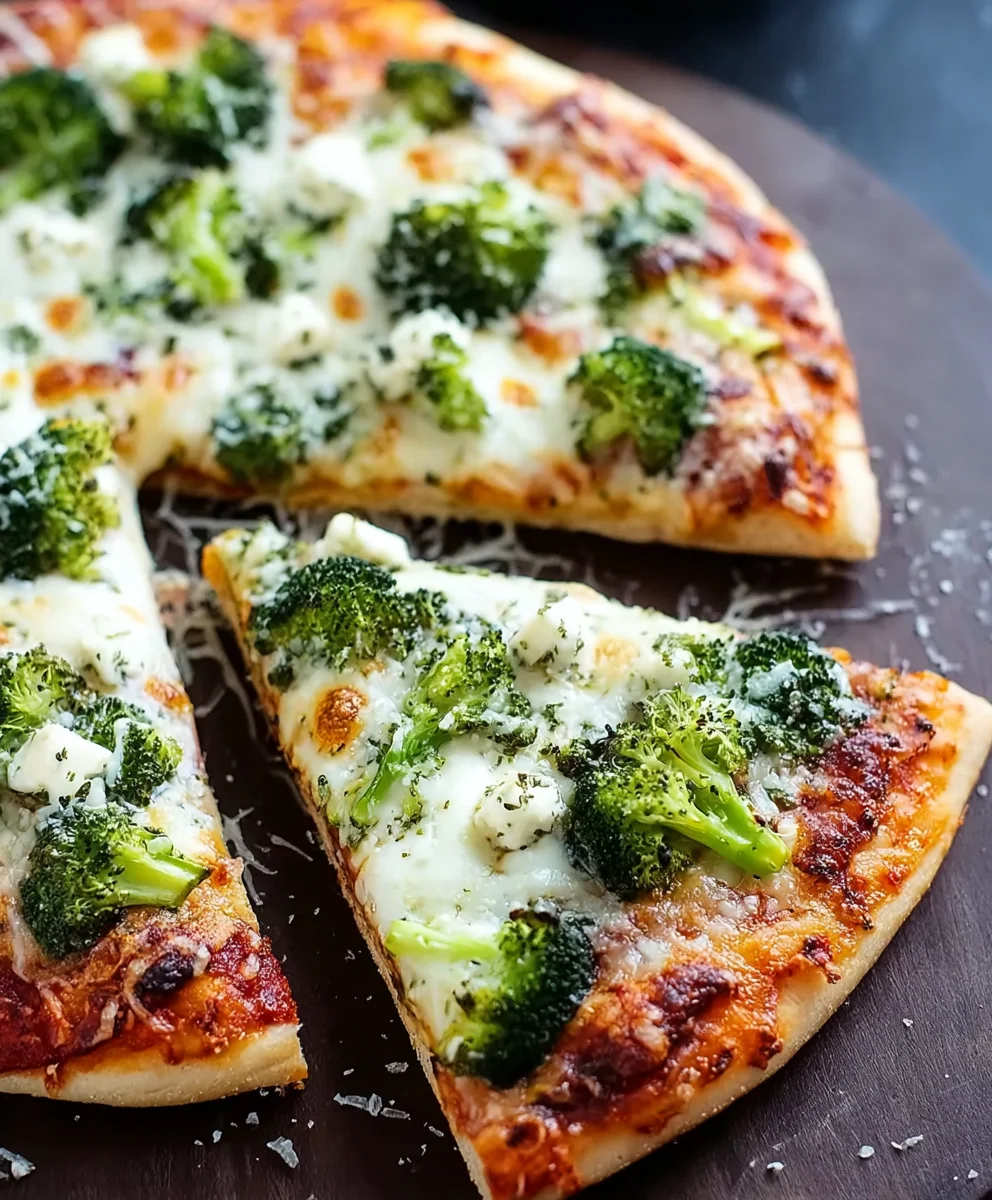 Brokkoli-Pizza: Einfaches & gesundes Rezept