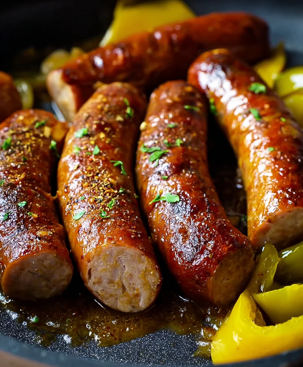 Mississippi Rinder-Würstchen: Einfaches Rezept