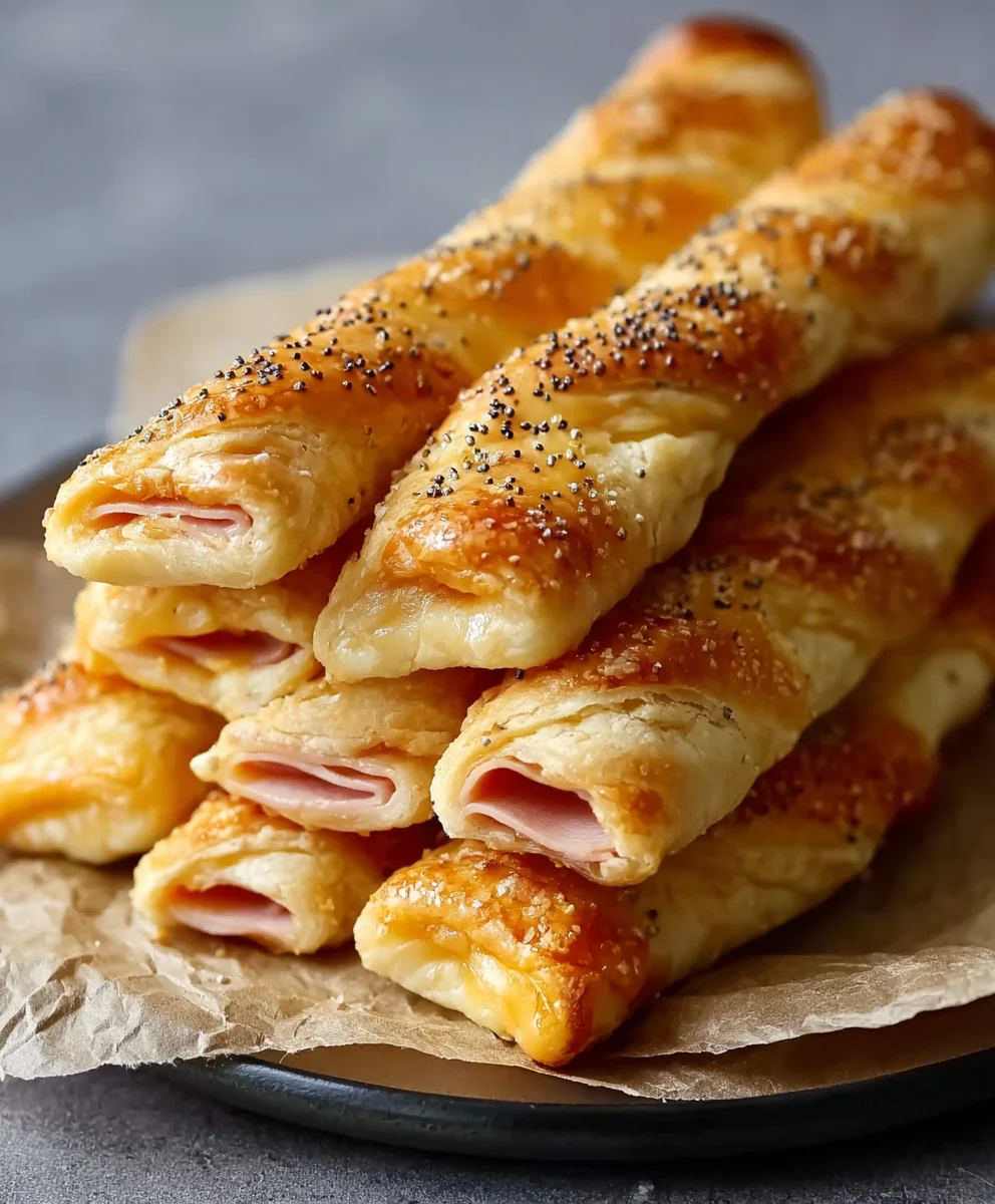 Herzhafte Rinderkäse-Stangen: Einfaches Rezept