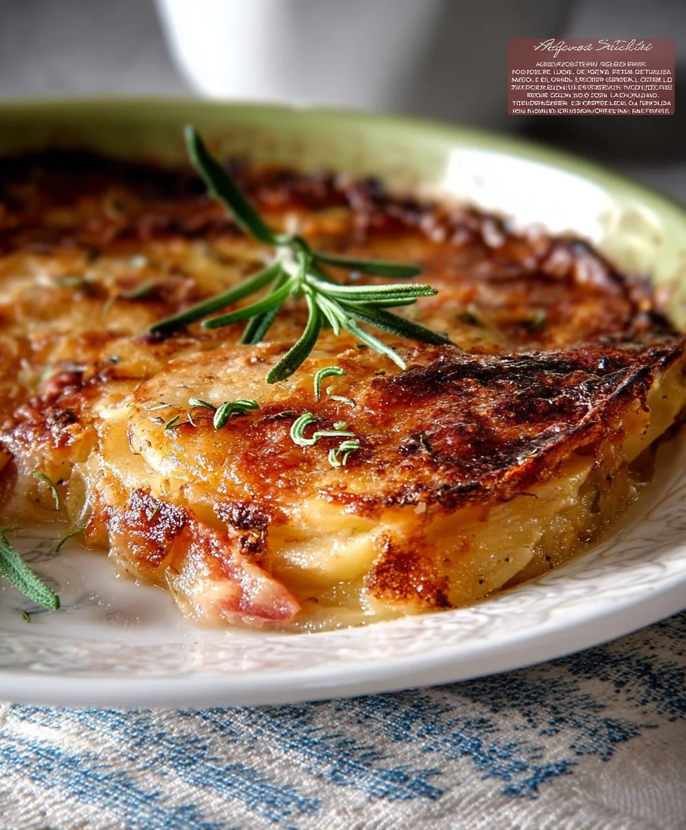 Parmigiana di patate al forno: Einfach & Lecker