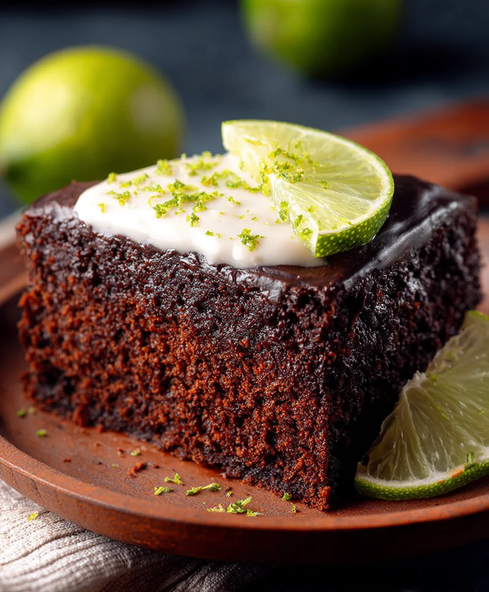 Schoko-Limette Kuchen: Nie wieder trocken!