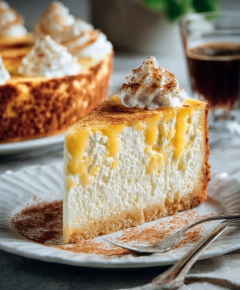 Wolkige Käsesahnetorte: Pfirsich-Traum!