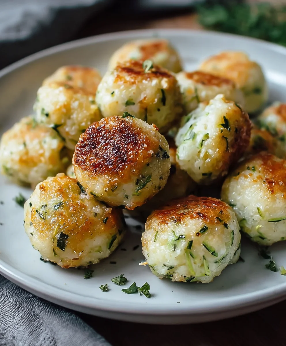 Ricotta Zucchini Polpette: Zart & Lecker (Rohkost, Pfanne/Ofen)
