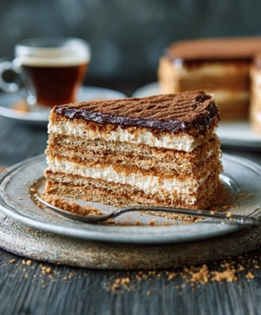 Tarta de Galletas y Café: Schnelles Rezept mit Kaffee