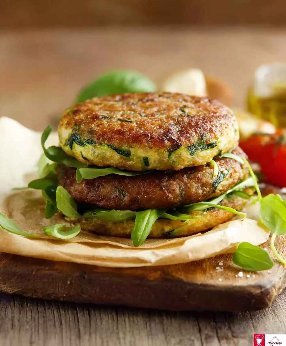 Herzhafte Zucchini-Beef-Burger: Einfaches Rezept
