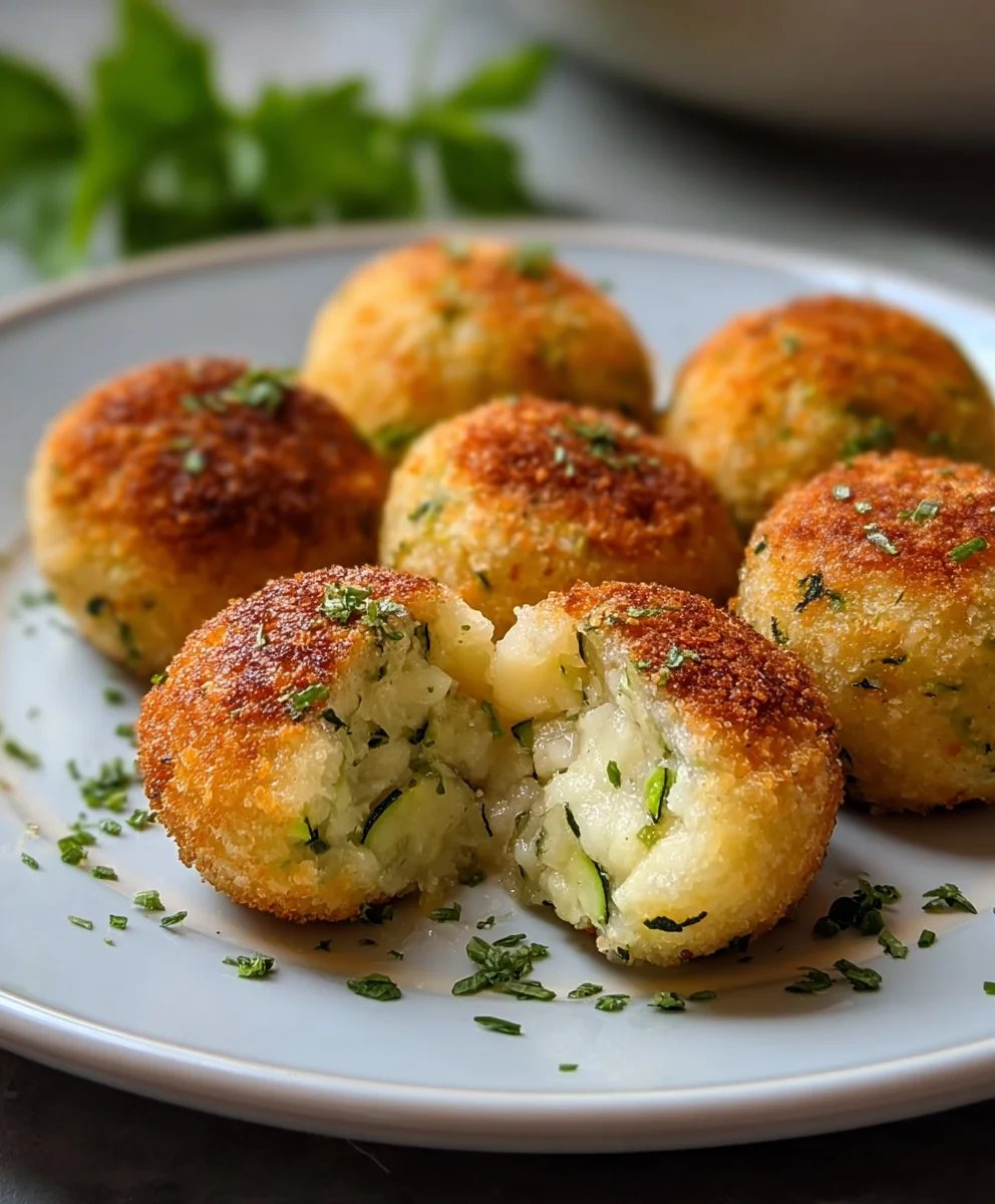 Ricotta Zucchini Polpette: Zart & Lecker (Rohkost, Pfanne/Ofen)