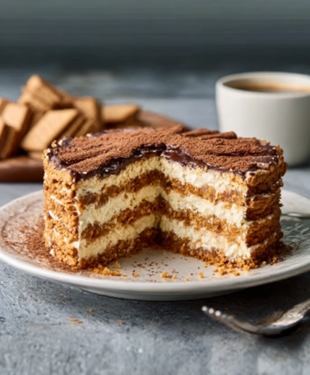 Tarta de Galletas y Café: Schnelles Rezept mit Kaffee