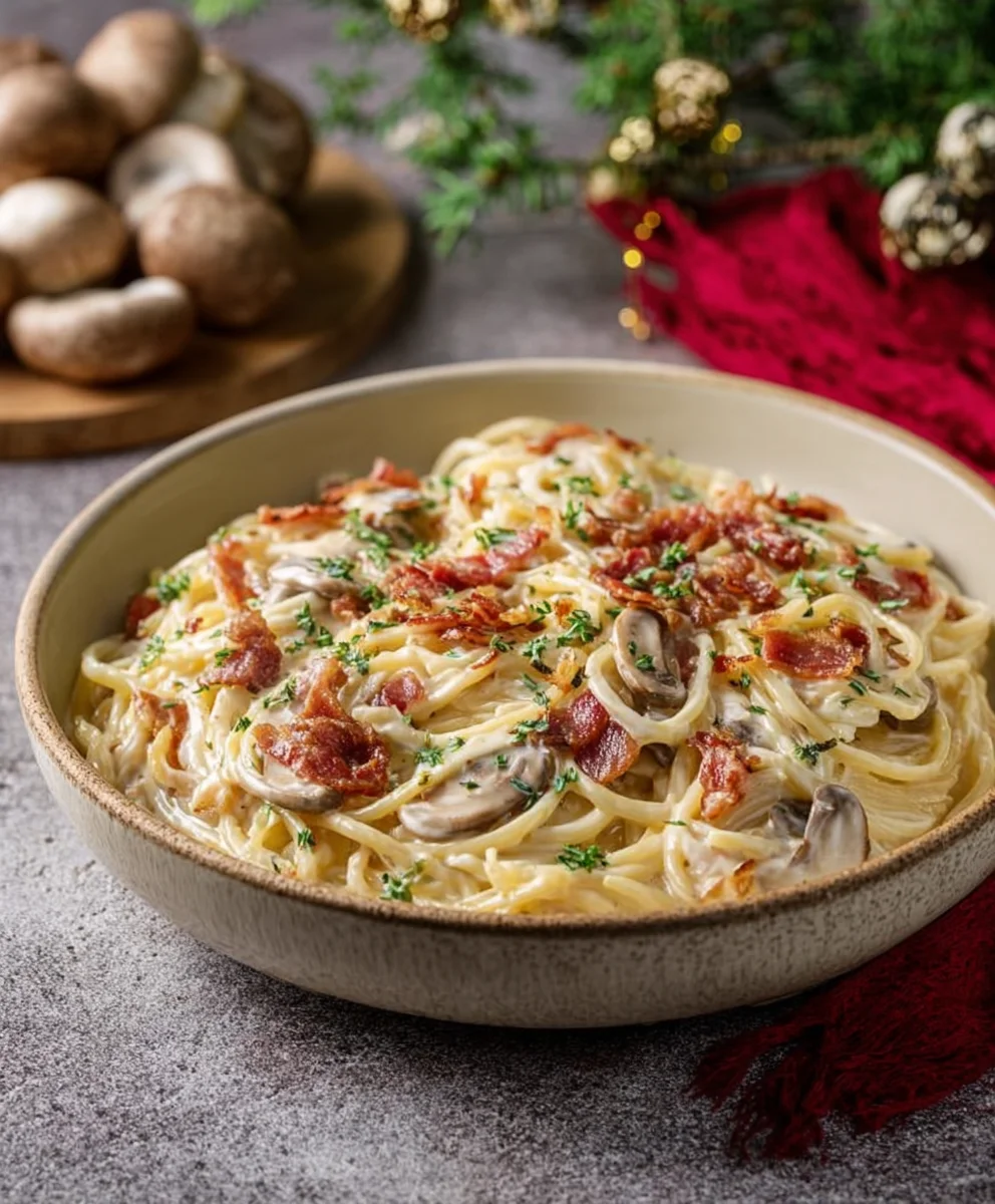 Carbonara 2.0: Vegane Spaghetti mit neuem Twist