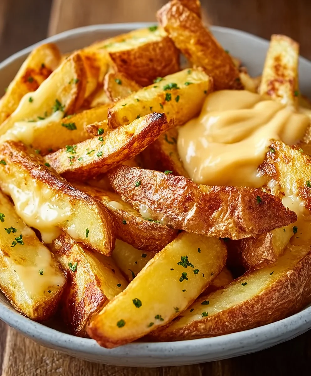 Käse Pommes: Super knusprig & lecker!