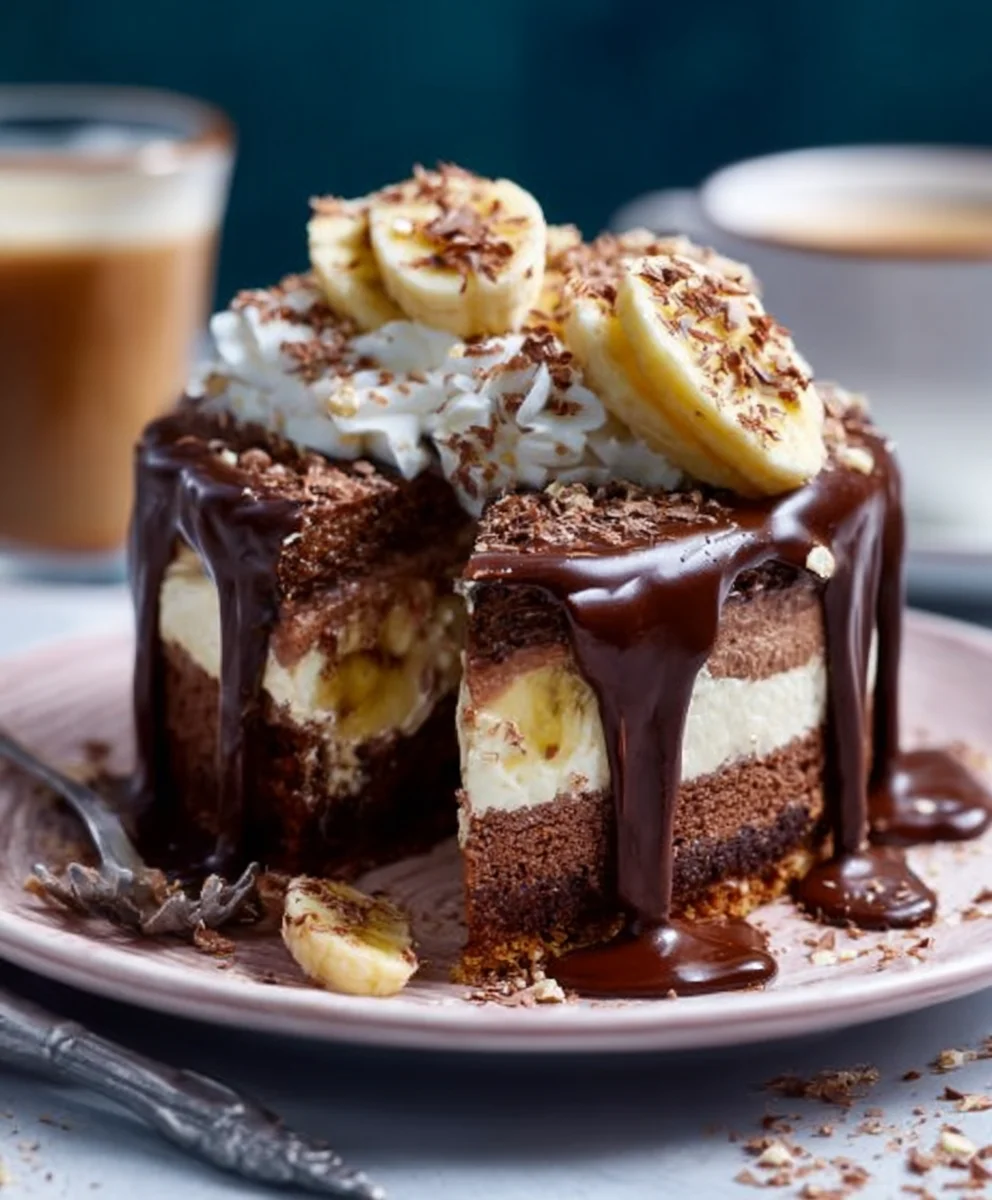 Schoko-Bananen-Torte: Saftig & Einfach lecker!