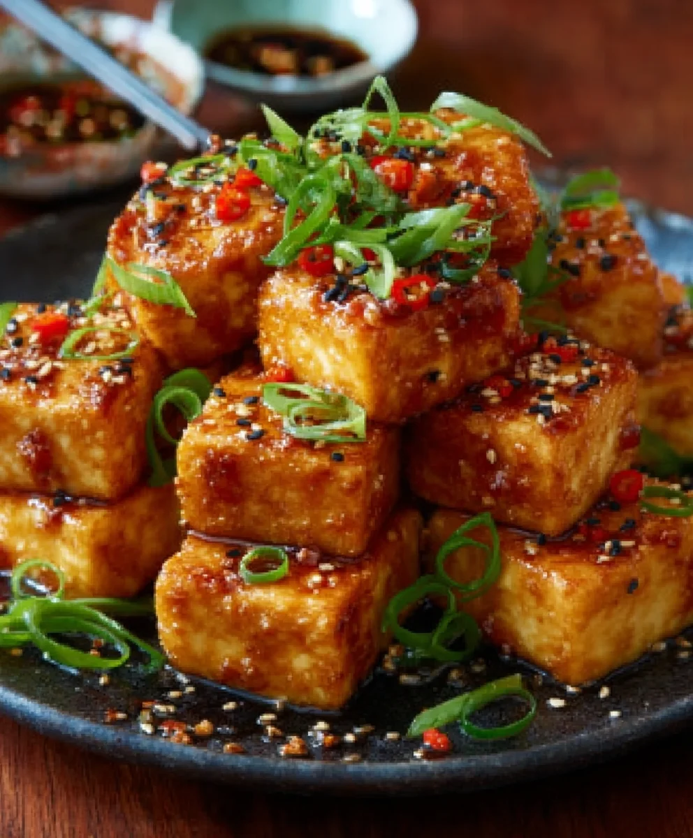 Würzig-knuspriger Tofu (Hähnchen-Style) – Einfach lecker!