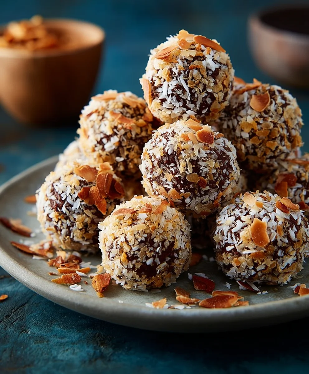 Knusprige Kokos-Schoko-Bällchen: Einfach & Lecker!