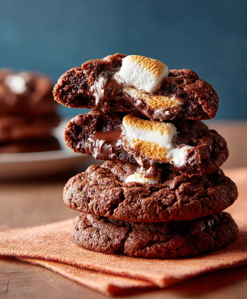 Schoko-Marshmallow-Cookies: Einfach & Lecker