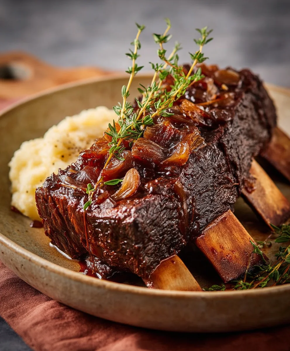 Zarte Rinderrippen aus dem Ofen – Einfach & Lecker!