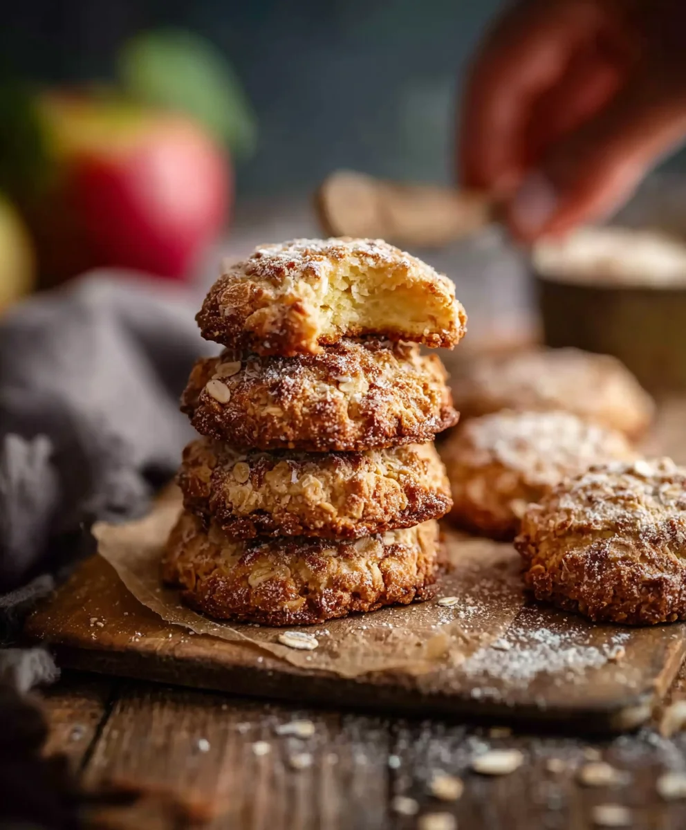 Gesunde Apfel-Haferflocken-Kekse – Schnell backen!