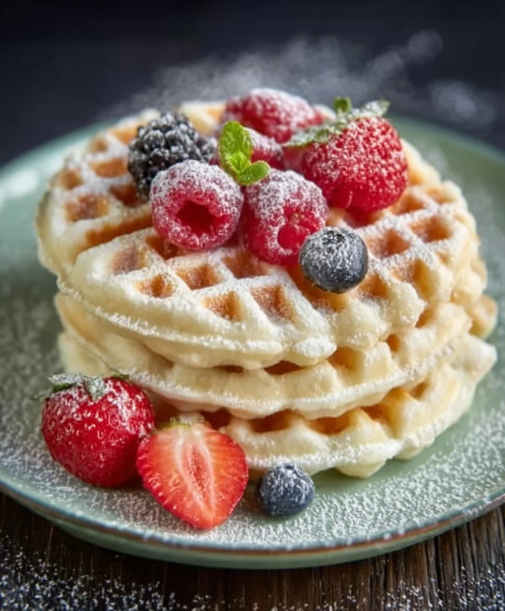 Joghurtwaffeln: Unglaubliches Rezept, zuckerfrei!