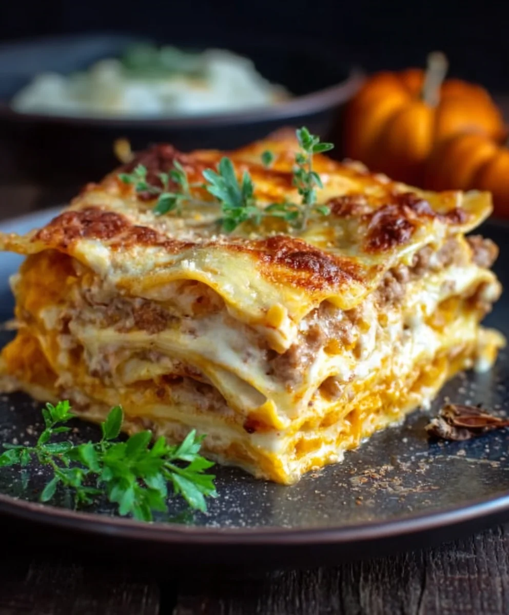 Lasagne Kürbis Rinderhack: Einfach & Lecker