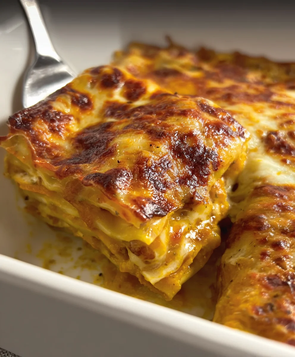 Herzhafte Kürbis-Lasagne – Cremig & Lecker