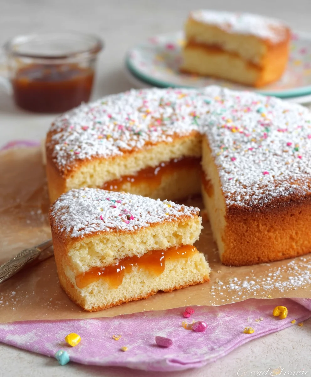 Torta Morbida Confettura: Perfekter Frühstückskuchen