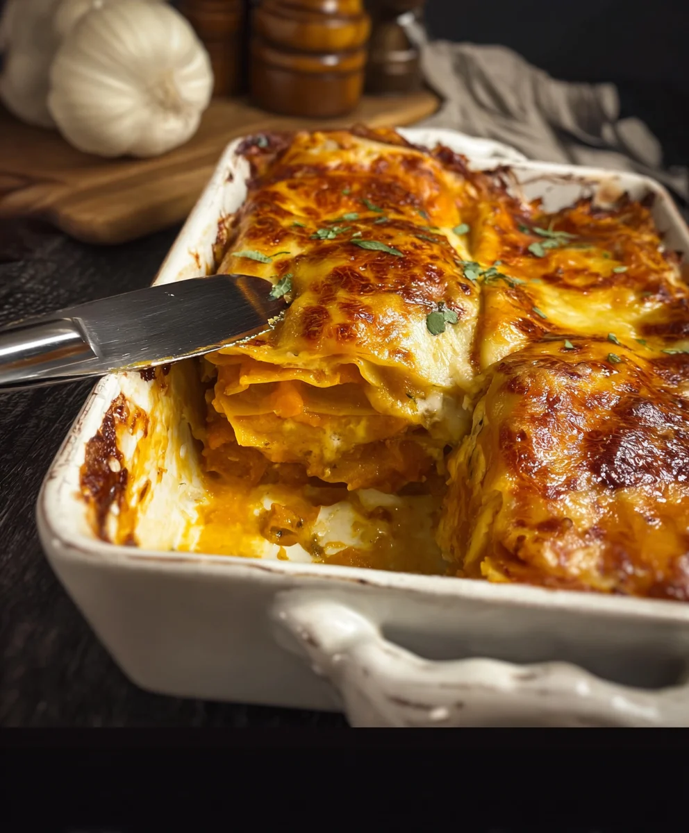 Herzhafte Kürbis-Lasagne – Cremig & Lecker