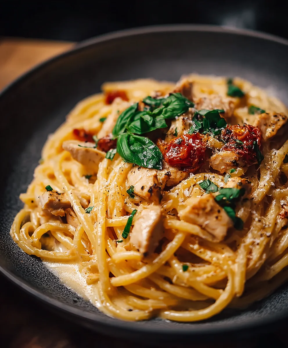 Cremiges Hähnchen Pasta: Marry Me Gericht!