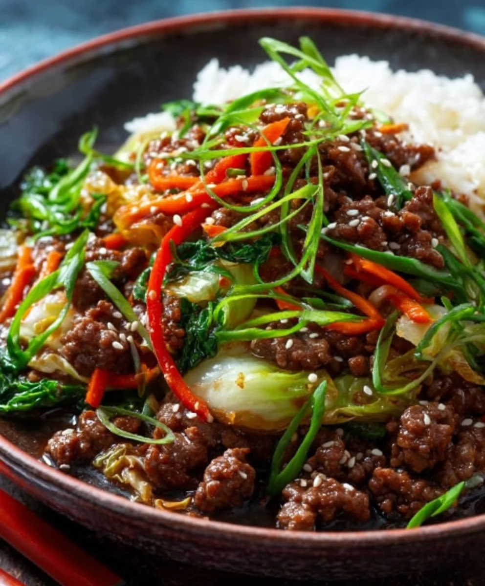 Chinakohl-Hackfleisch: Schnell & Lecker in Min.