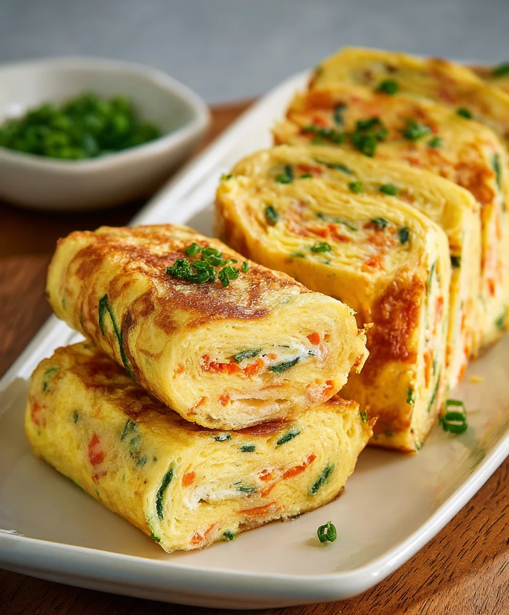 Gyeran Mari: Einfaches Koreanisches Omelett-Rezept