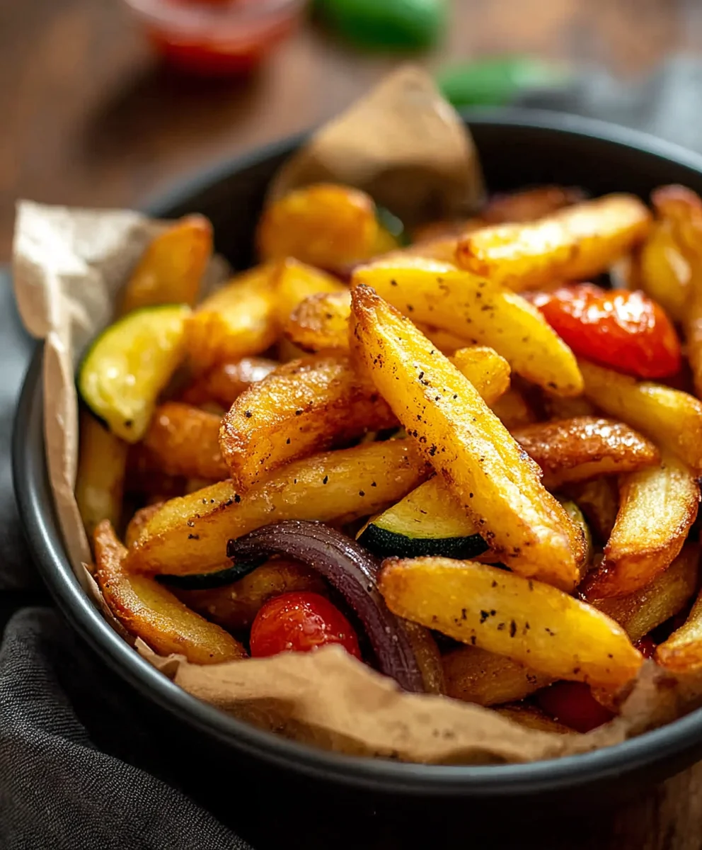 Heißluftfritteuse Gemüse: Schnell & Lecker