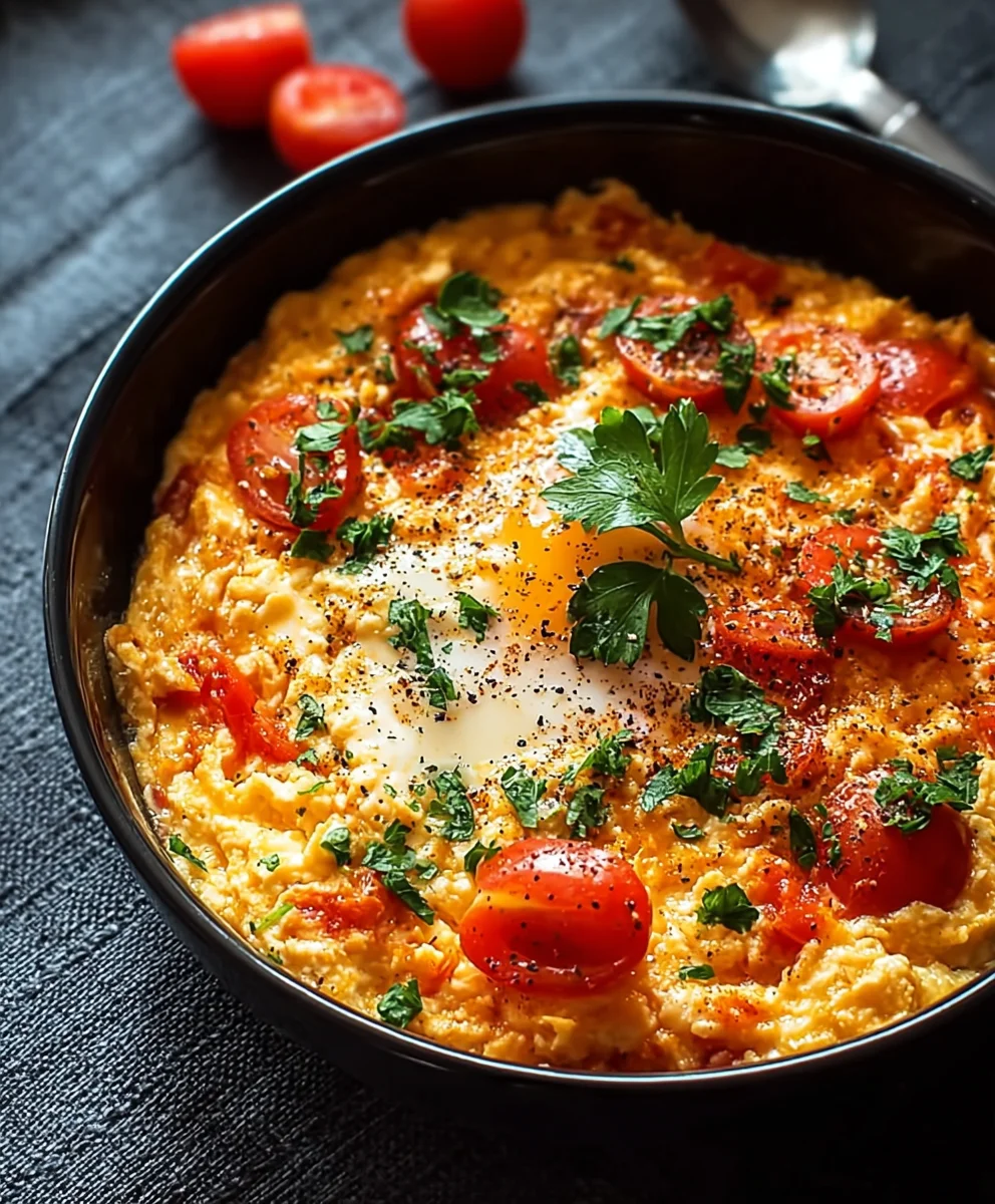 Menemen: Türkische Rühreier mit Tomaten & Paprika (Lecker!)