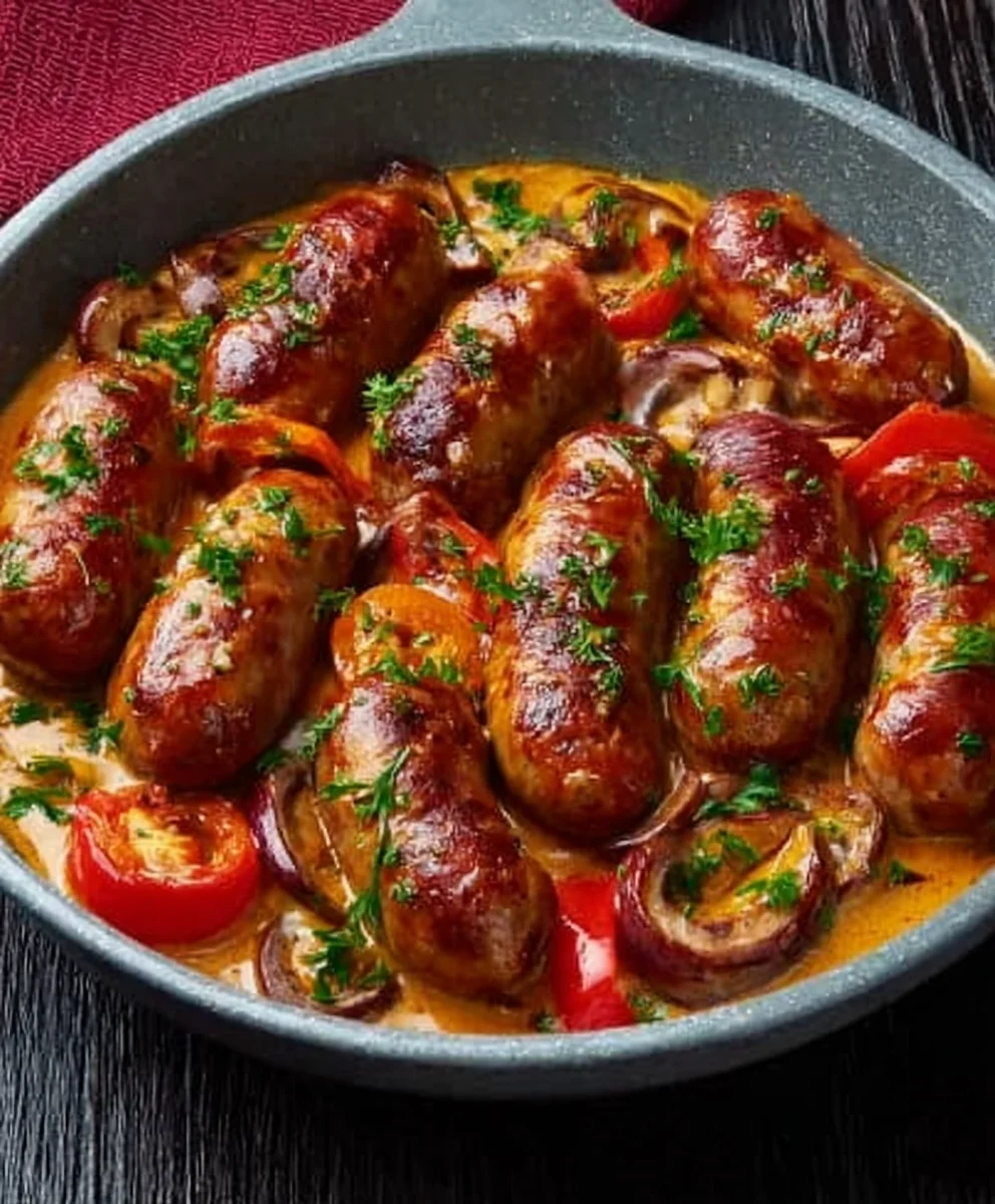 Bratwurstpfanne: Ultimatives 5-Zutaten-Rezept
