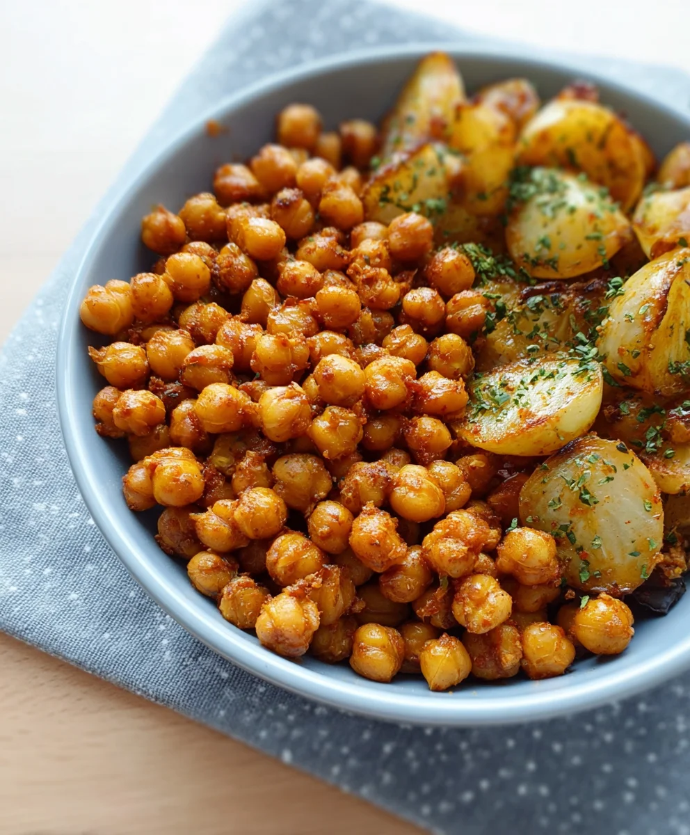 Scharfe Kichererbsen aus der Pfanne – Einfach & Lecker