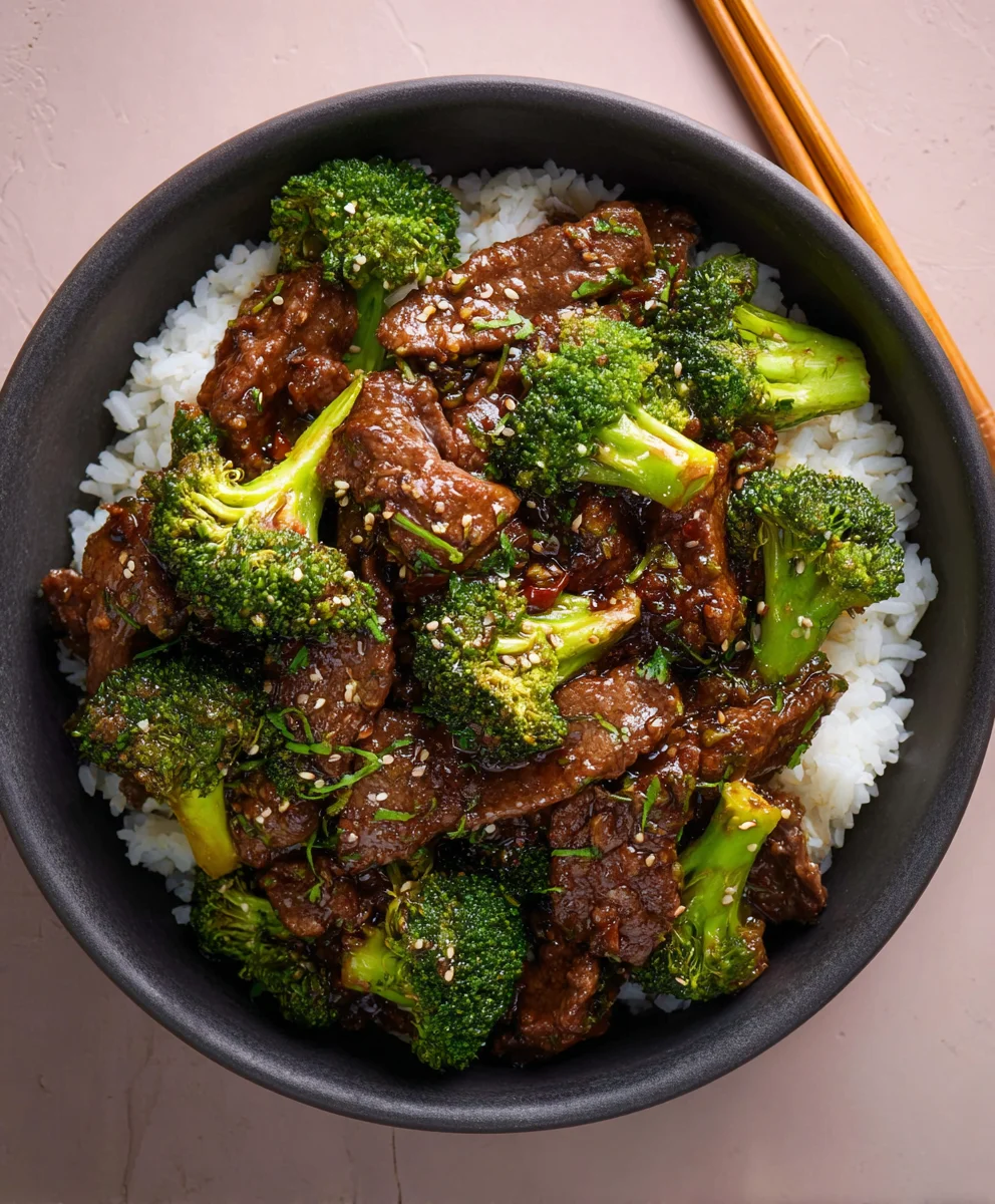 Rindfleisch mit Brokkoli: Einfaches, köstliches Rezept