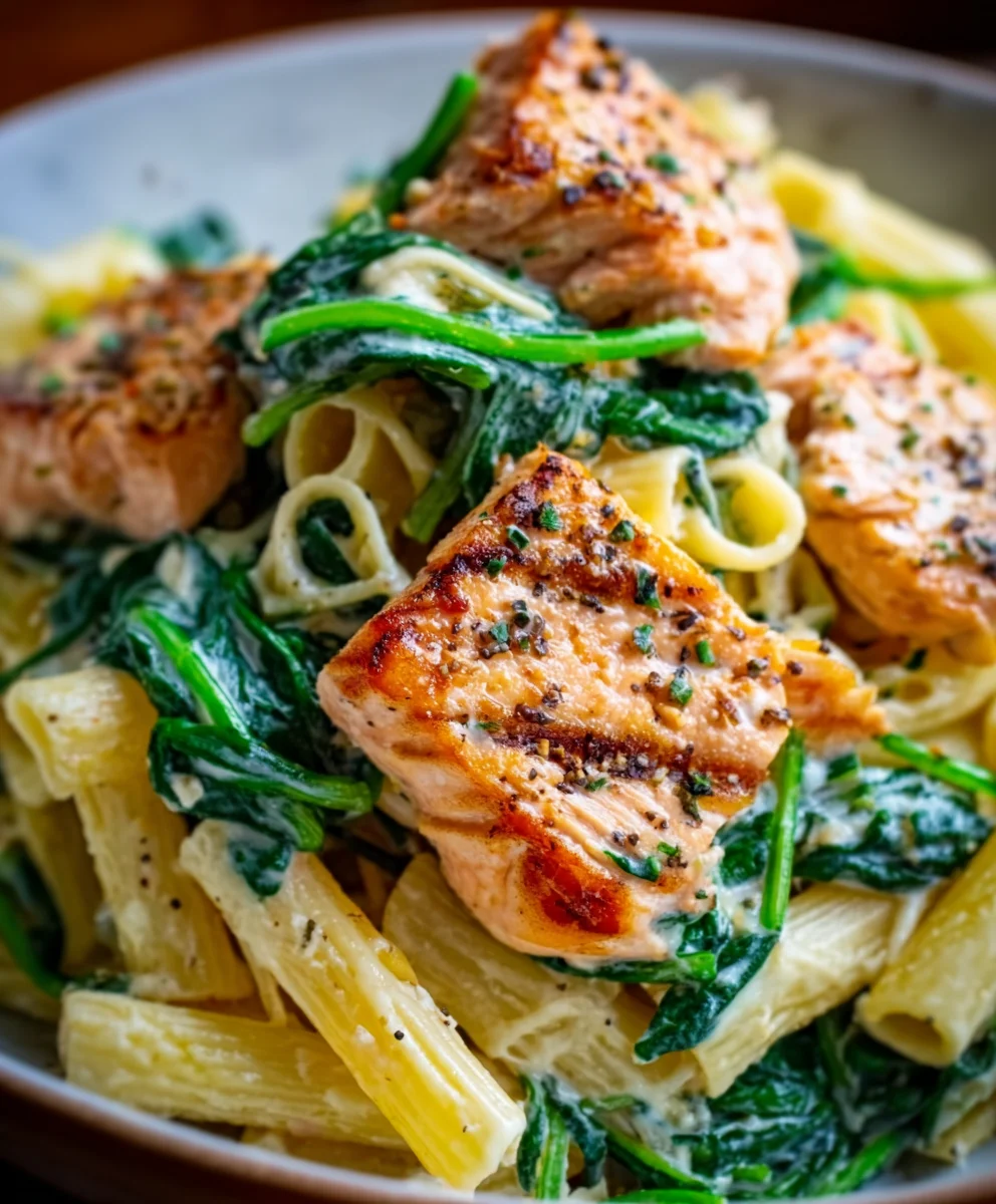 Lachs Spinat Pasta: Lecker & Gesund – Jetzt Probieren!