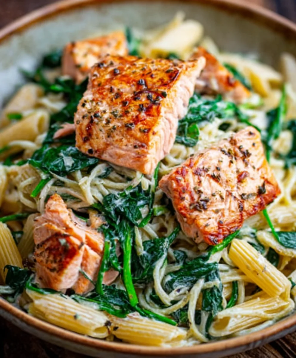 Lachs Spinat Pasta: Lecker & Gesund – Jetzt Probieren!