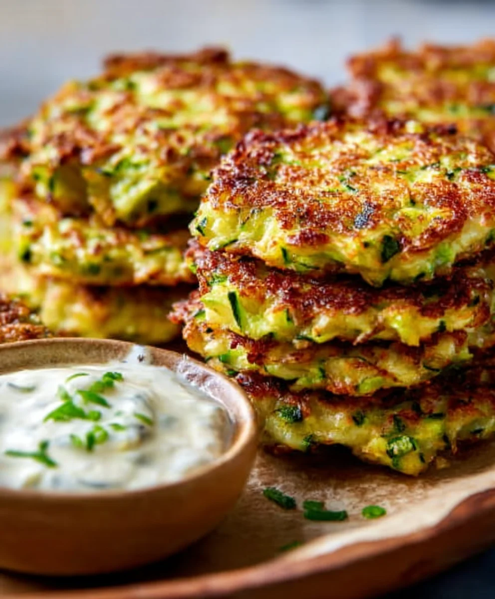Einfache Zucchini-Puffer: Knusprig & Lecker Rezept