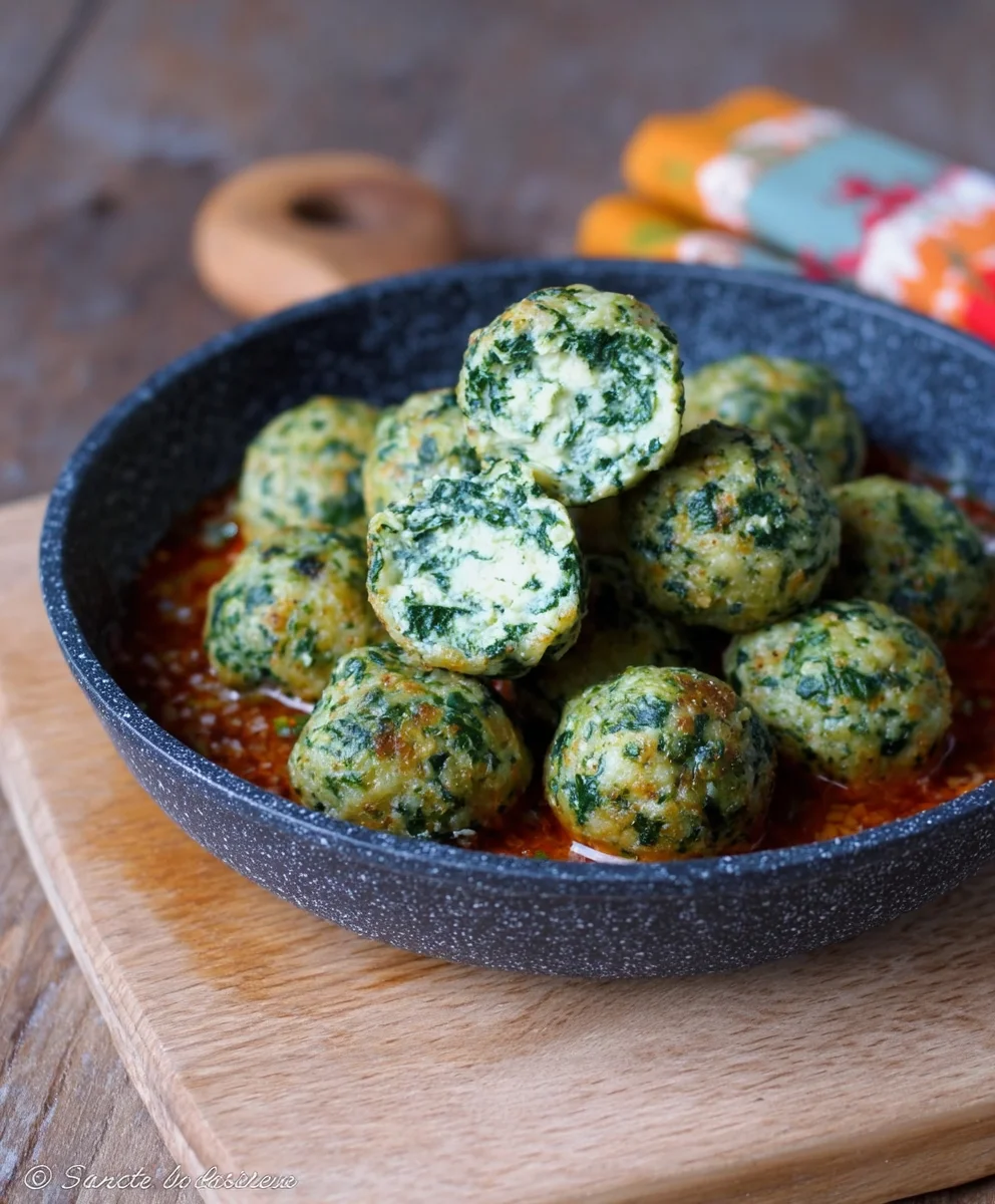 Ricotta Spinat Klopse: Einfaches, leckeres Rezept