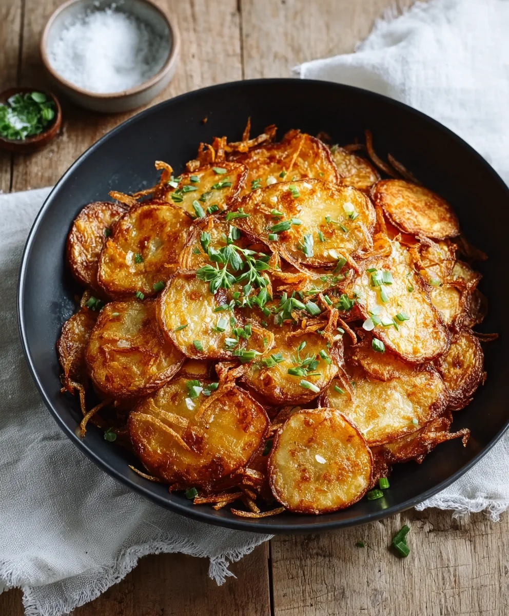 Heißluftfritteuse Bratkartoffeln: Knusprig & Lecker