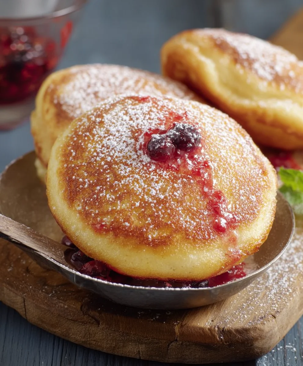 Quarkkeulchen & Non-Alcoholic Beerenkompott (Non-Alc) - Einfach lecker!