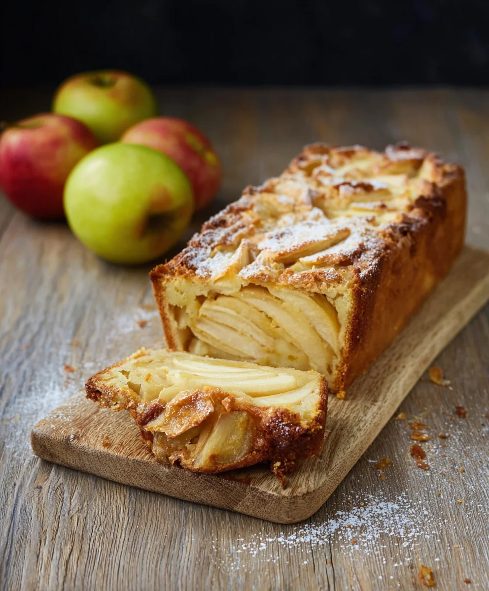 Französischer Apfelkuchen: Unsichtbar & Lecker (Kastenform)