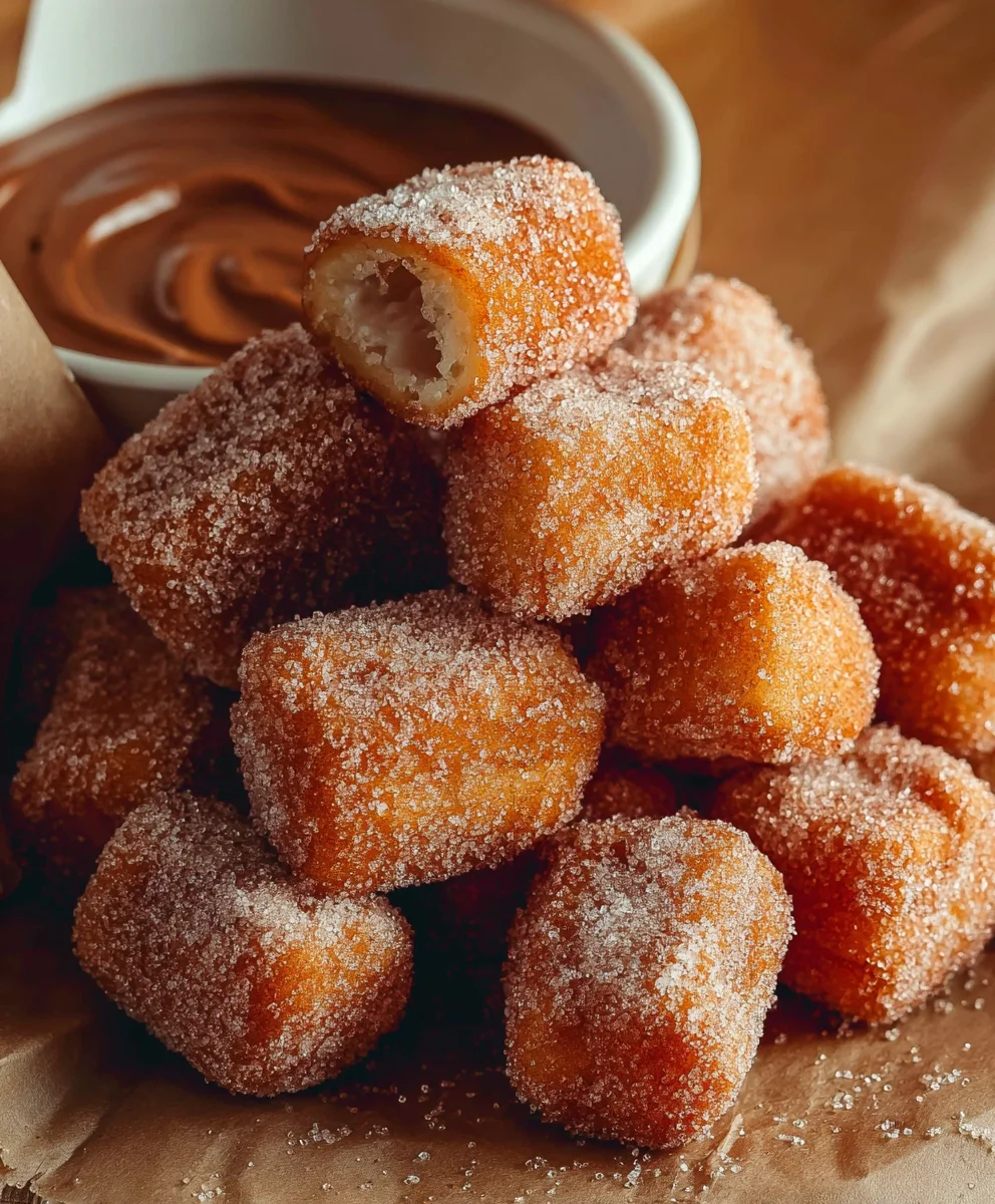 Luftfritteusen Churro-Bites: Süße Leckereien Einfach