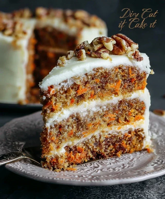 To Die For Carrot Cake