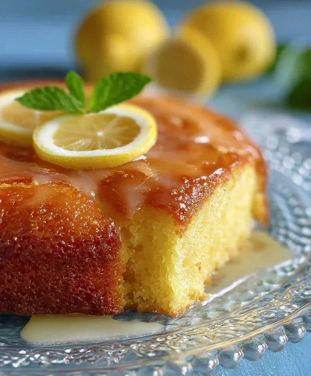 Lemon Cake to Die For