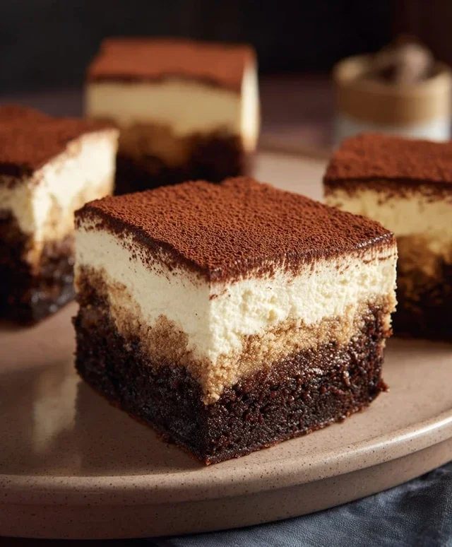 Tiramisu Brownies