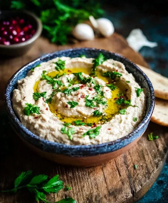 Baba Ganoush Aubergin extract extracten Dip