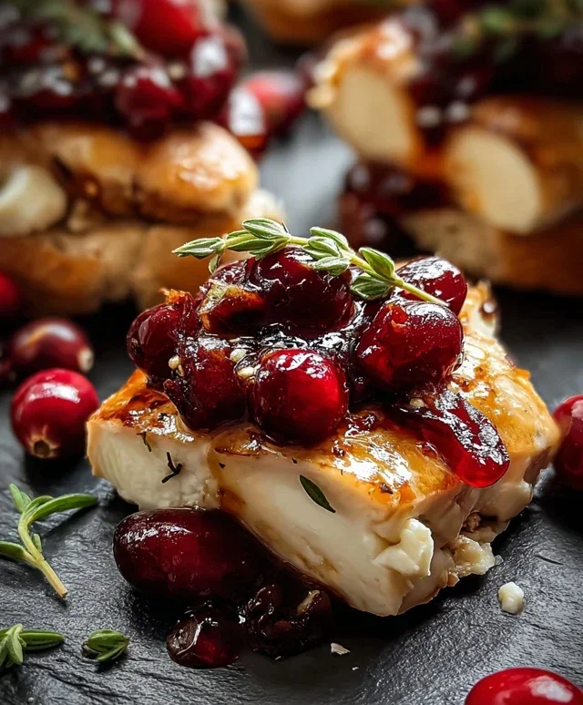 Cranberry-Brie-Hähnchen: Festlich und aromatisch genießen!