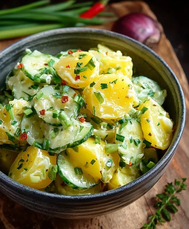 Kartoffel Gurken Salat